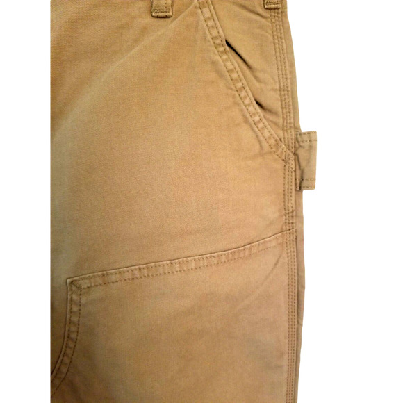 Carhartt Crawford Double Front Women's Pants Sz 16 R 38x30 Slim‎ Fit Rugged Flex - Picture 7 of 9